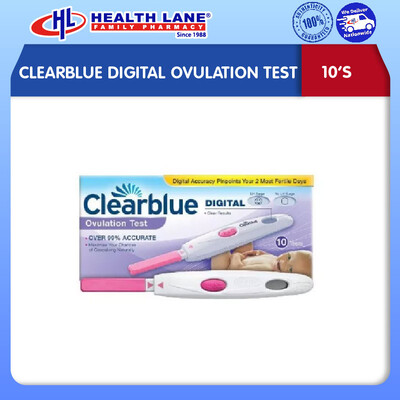 CLEARBLUE DIGITAL OVULATION TEST (10'S)